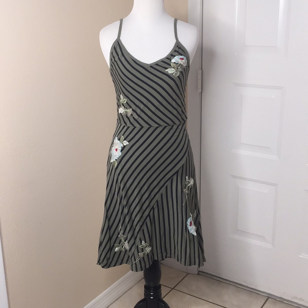 Johnny Was Striped Dress